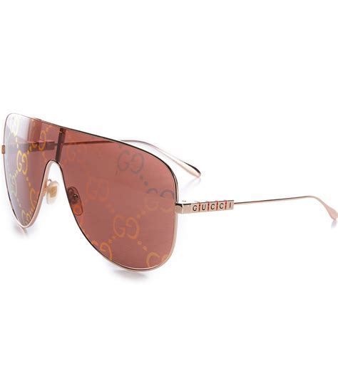 99mm shield sunglasses gucci|shield gucci sunglasses women.